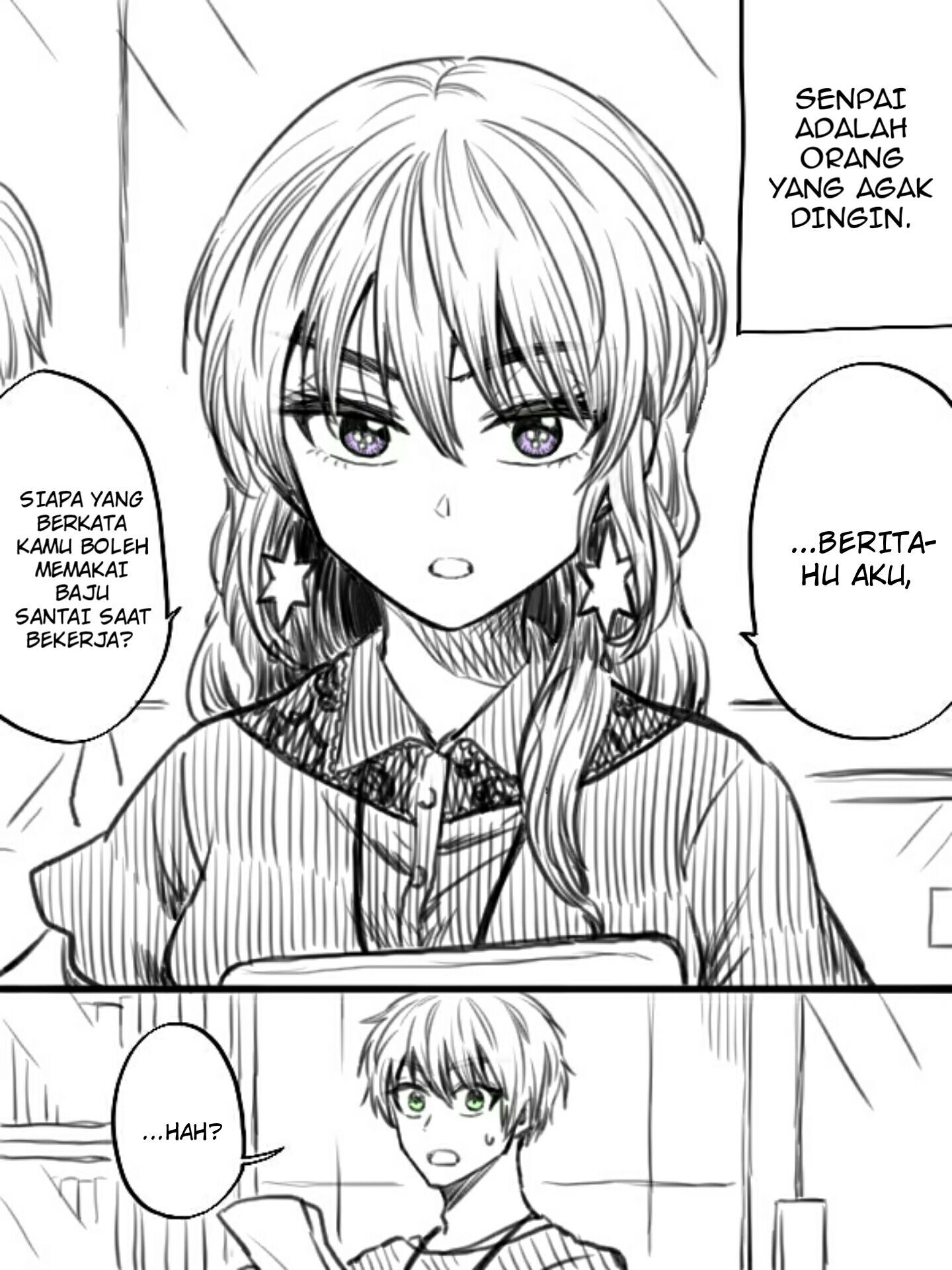 Awkward Senpai Chapter 27 Gambar 1
